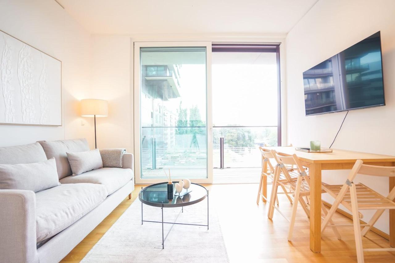 Suite In High-Rise On The Danube Viyana Dış mekan fotoğraf